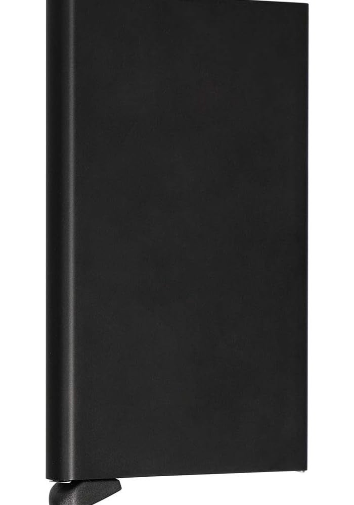 Secrid Men's Card Protector - Minimalist RFID Blocking Wallet in Black - Image 1